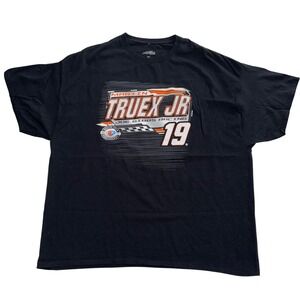 Martin Truex Jr 19 NASCAR Joe Gibbs Racing 2023 Schedule T-Shirt Mens 3XL Black